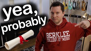 Should You Go to a Music College Berklee Musicians Institute Julliard etc [upl. by Ojyram]