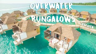 Overwater Bungalows Jamaica  Sandals South Coast Room Tour [upl. by Eerahc]