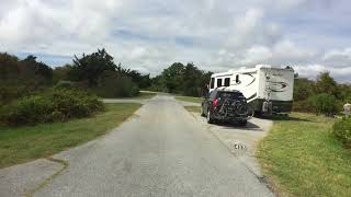 Assateaque National Seashore Bayside Campground Tour [upl. by Alfeus]