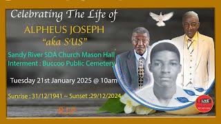 Alpheus Joseph aka SUS [upl. by Maloy132]