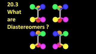 203 What are Diastereomers HL IB Chemistry [upl. by Trinette]