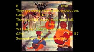 The Band  I Shall Be Released Lyrics  Chords [upl. by Urbanus254]