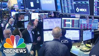 Stock Trading Halted After Markets Plunge At Market Open  NBC News [upl. by Arley]