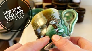 How to ReGlaze your Pottery [upl. by Methuselah]