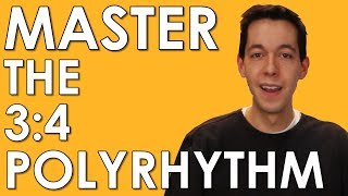 POLYRHYTHM Learn and MASTER 34 and 43 MUSIC THEORY  RHYTHM COUNTING [upl. by Wobniar403]