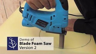 Demo of Sailrite Blade Foam Saw  Version 2 [upl. by Ardnac]