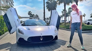 Worlds First Maserati With Butterfly Doors  MC20 [upl. by Naryb]