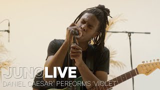 Daniel Caesar Performs Violet on JUNO LIVE  JUNO TV [upl. by Marge]