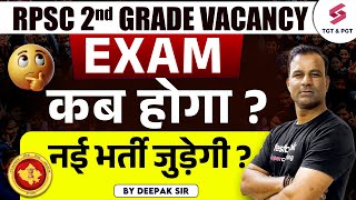 RPSC 2nd Grade New Vacancy 2024  RPSC 2nd Grade Exam Date 2024 Update😱  By Deepak Sir [upl. by Serena792]