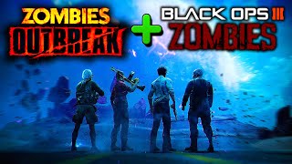 They Added OUTBREAK To BO3 Zombies Vae Victis Custom Map [upl. by Antonina444]