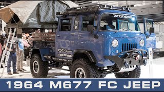 1964 M677 Quad Cab Forward Control Jeep [upl. by Budge]