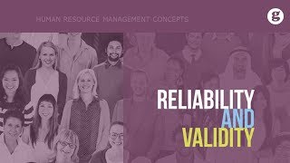 Reliability and Validity [upl. by Swartz]