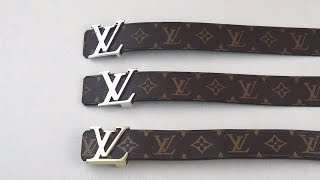 HOW TO SPOT A FAKE LOUIS VUITTON BELT  Real vs Replica LV Belt Review Guide [upl. by Cleve]