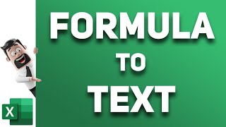 Convert formula to text in excel [upl. by Auberta]