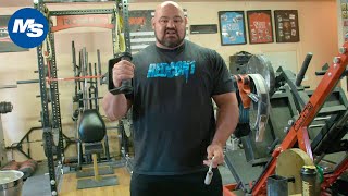 4x Worlds Strongest Man Brian Shaws Grip Strength Tips [upl. by Chappell]