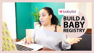 How To Baby Registry  Building A Babylist Registry [upl. by Nicolai612]