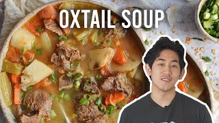 Delicious OXTAIL SOUP Recipe that FALLS off the bone  Nom Life Recipe [upl. by Glaudia]