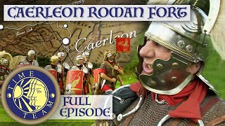 Caerleon Roman Legion Fort In Wales  Time Team [upl. by Ardnosak]