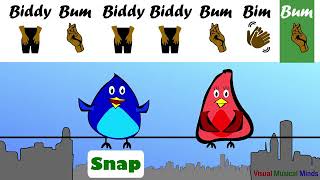 Bim Bum  A Clapping Game Song [upl. by Nyrhtac]