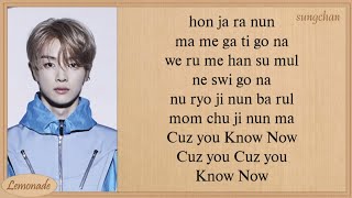 NCT U  Know Now Easy Lyrics [upl. by Ahsakat]