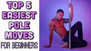 EASY POLE TRICKS IN 60 SECONDS  YungPoleMaster  How To Use A Stripper Pole [upl. by Elraet]