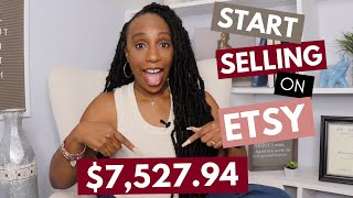 How To Start an Etsy Shop  Selling on Etsy for Beginners  Etsy Side Hustle  Step by Step Tutorial [upl. by Yelruc209]