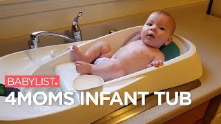 4moms Infant Tub Review  Babylist [upl. by Montanez]