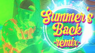 Summers Back Neon Feather Remix  JStu amp Hyper Fenton  Official Lyric Video [upl. by Ansell]