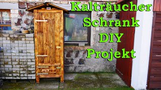 Kalträucherschrank DIY Projekt YBBQ [upl. by Meurer194]