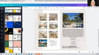 Create Canva Brochures amp Booklets [upl. by Ailimac]