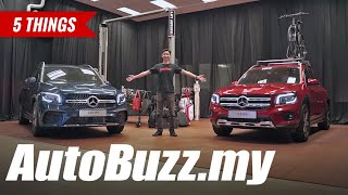 MercedesBenz GLB 200 amp GLB 250 4MATIC 5 Things  AutoBuzzmy [upl. by Rialb791]