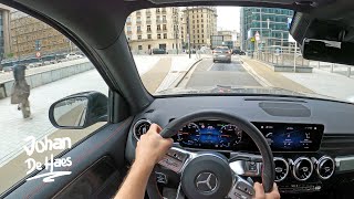 MERCEDES GLB 200 163HP POV TEST DRIVE [upl. by Air]