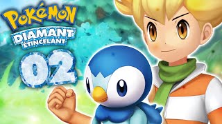 POKÉMON DIAMANT ÉTINCELANT EPISODE 02  Notre RIVAL nous défie [upl. by Alva]