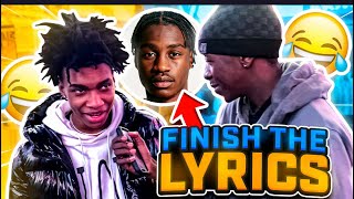 Can Lil Tjay Fans Finish His Lyrics Public Interview [upl. by Kcod]