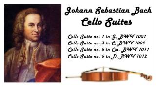 Johann Sebastian Bach  Cello suites in 432 Hz great for reading or studying [upl. by Osi]