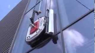 Automated Facade Cleaning System  GEKKO Facade cleaning capabilities [upl. by Ykceb]