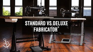 Comparing the Sailrite® Fabricator® Deluxe amp Standard Sewing Machine Packages [upl. by Ycal823]