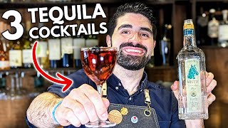 3 Amazing Tequila Cocktails  From EASIEST to HARDEST [upl. by Adair]