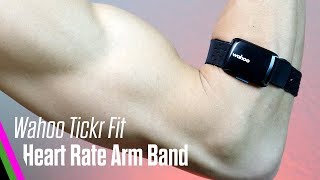 Wahoo Tickr Fit HeartRate Arm Band  FULL Review [upl. by Lekzehcey]