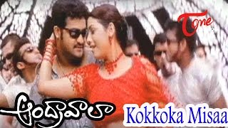 Andhrawala Songs  Kokkoka Misaa  Jr NTR  Rakshita [upl. by Vin]