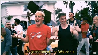 Jake Paul Joe Weller Diss Track Official Music Video [upl. by Nnylyram325]